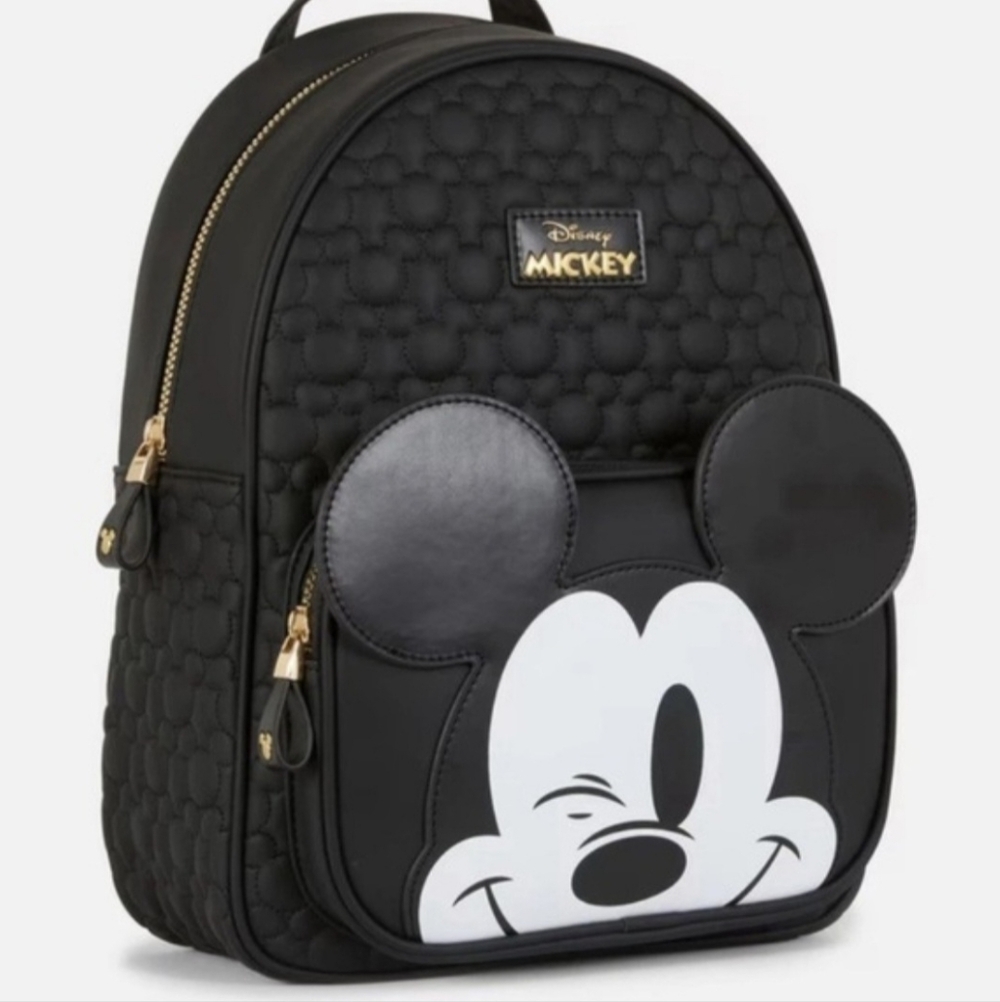 Primark Black and White Mickey Mouse Backpack